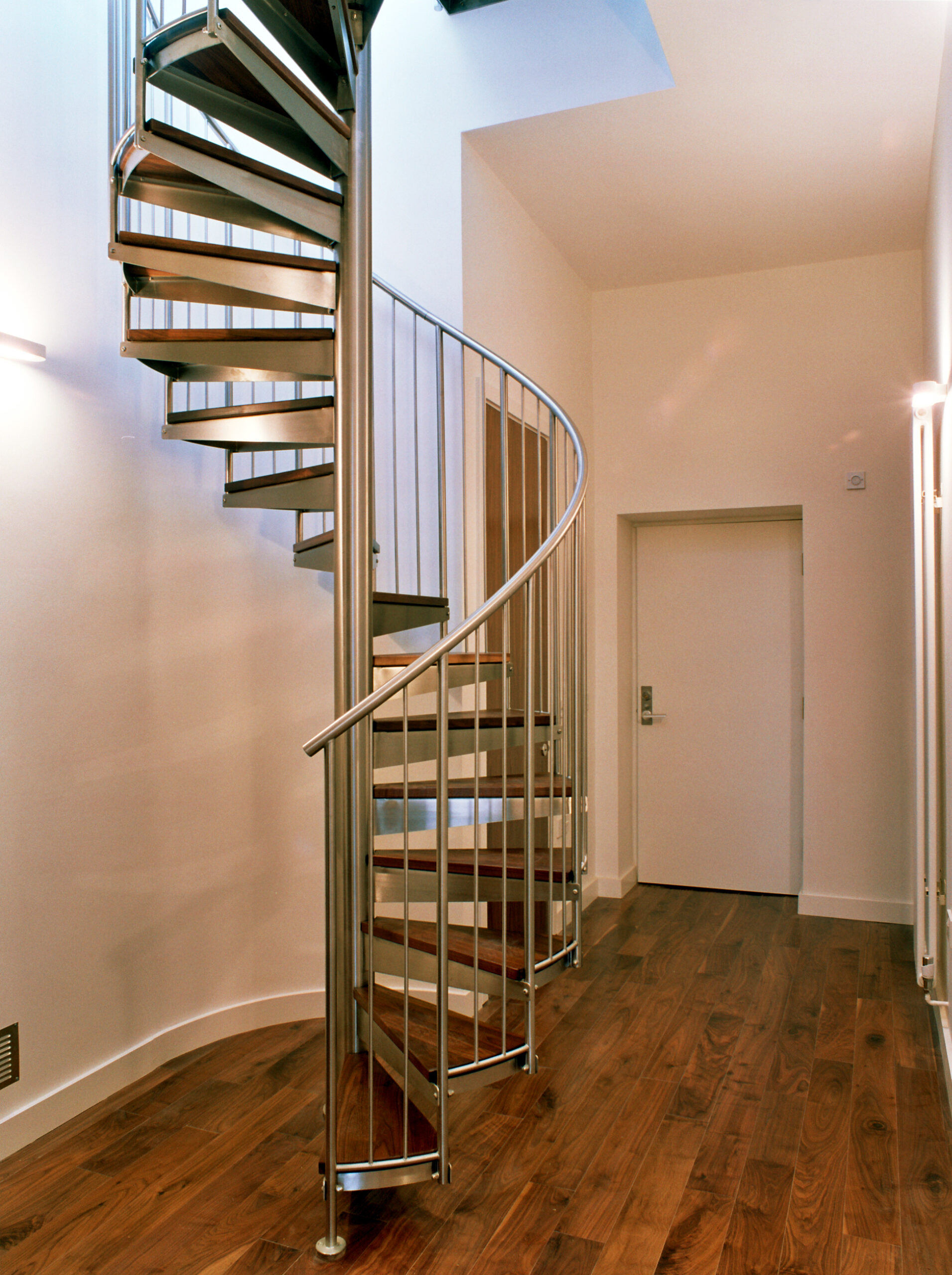 Flat Four Spiral Staircase