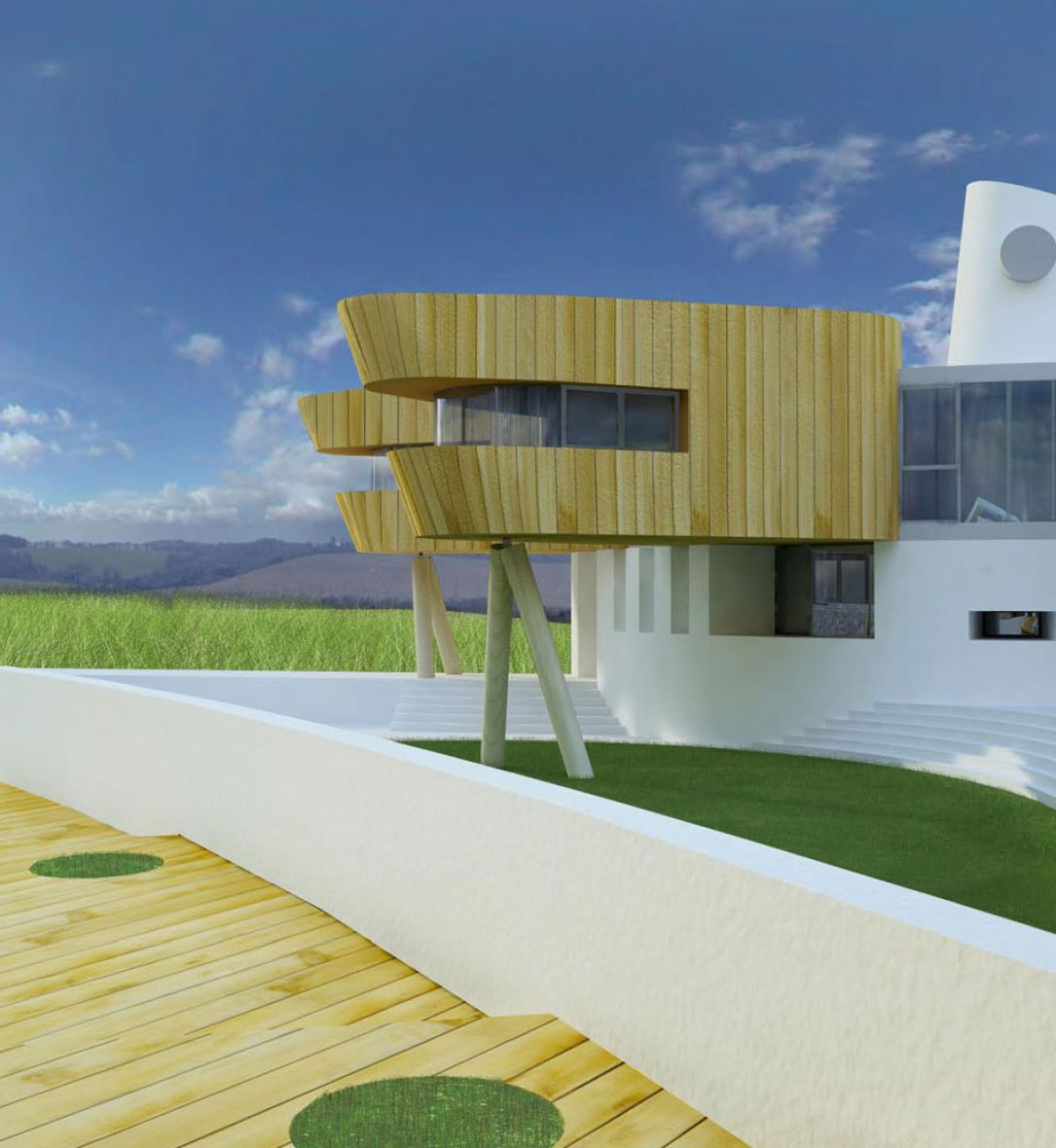 Flow House Close-Up
