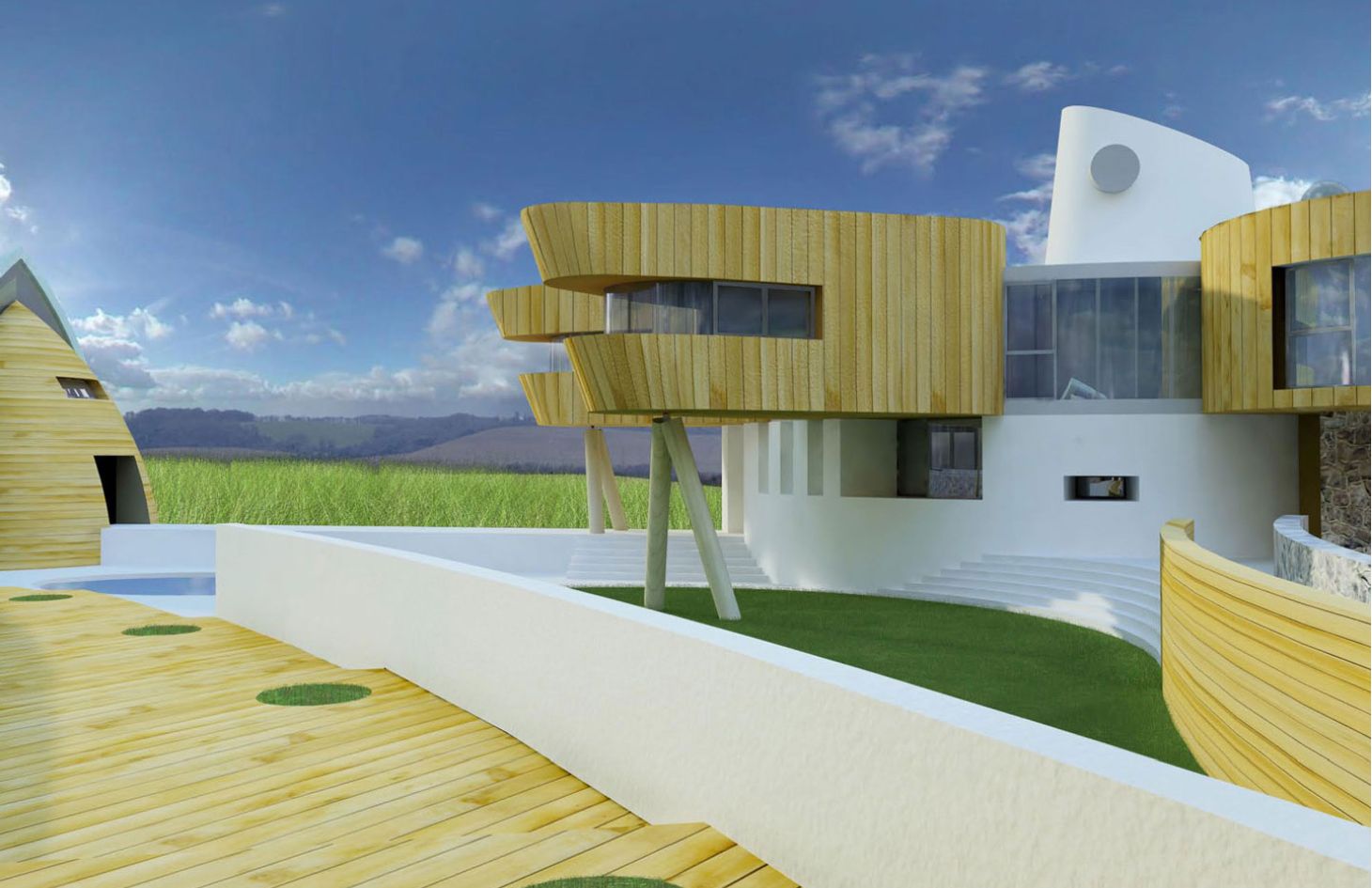 Flow House Close-Up