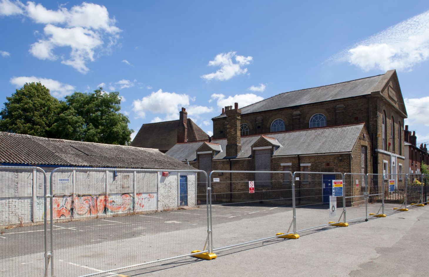 St John's Mews car park before development